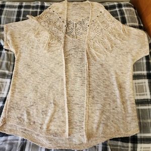 Knox Rose Fringe Sweater - short sleeve